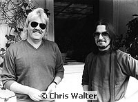 Photo of Tangerine Dream 1980 Edgar Froese and Christopher Franke<br> Chris Walter<br>