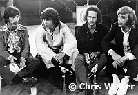 The DOORS 1968 John Densmore, Jim Morrison, Robbie Krieger, Ray Manzarek at The Roundhouse<br> Chris Walter<br>