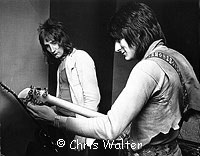 Faces 1970 Rod Stewart and Ron Wood<br> Chris Walter<br>
