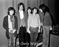 The Faces 1970 Kenney Jones, Rod Stewart, Ian McLagan, Ronnie Lane and Ron Wood<br> Chris Walter<br>