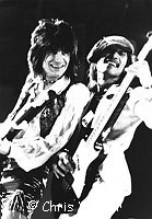 The Faces 1973 Ron Wood and Tetsu at Reading Festival<br> Chris Walter<br>
