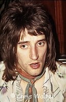 Rod Stewart in the early 1870's<br> Chris Walter<br>
