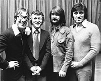 Photo of The Shadows 1973 Hank B Marvin, Brian Bennett, John Farrar, Bruce Welch<br> Chris Walter<br>