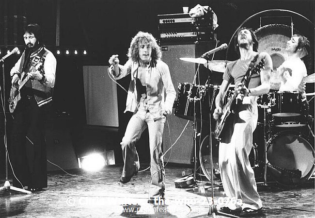 Photo of The Who for media use , reference; the-who-73-076a,www.photofeatures.com