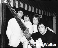 The Who 1965 Pete Townshend, Keith Moon, Roger Daltrey and John Entwistle at Richmond  Jazz Festival<br> Chris Walter<br>