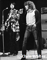 The Who 1970 John Entwistle and Roger Daltrey<br> Chris Walter<br>