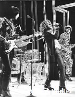 The Who 1970 John Entwistle, Roger Daltrey and Pete Townshend on BBC Into 71<br> Chris Walter<br>