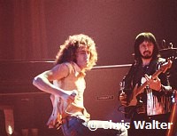 The Who 1973  Roger Daltrey and John Entwistle<br> Chris Walter<br>