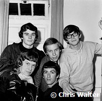 The Zombies 1965 Colin Bluntstone Hugh Grundy Chris White Paul Atkinson and Rod Argent<br> Chris Walter