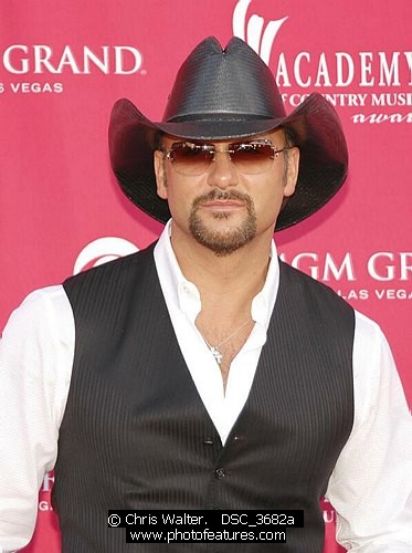 Photo of Tim McGraw by Chris Walter , reference; DSC_3682a,www.photofeatures.com
