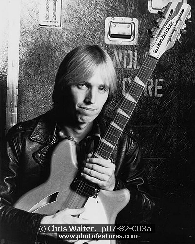 Photo of Tom Petty for media use , reference; p07-82-003a,www.photofeatures.com
