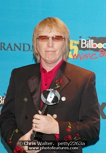 Photo of Tom Petty for media use , reference; petty2263a,www.photofeatures.com