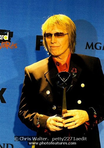 Photo of Tom Petty for media use , reference; petty2271aedit,www.photofeatures.com