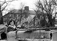 Traffic 1967 Steve Winwood at cottage in Aston Tirrold, Berkshire