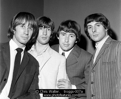 Photo of The Troggs for media use , reference; troggs-007a,www.photofeatures.com