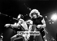 Photo of UFO 1980 Pete Way and Phil Mogg<br> Chris Walter<br>