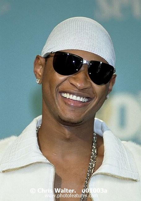Photo of Usher for media use , reference; u01003a,www.photofeatures.com