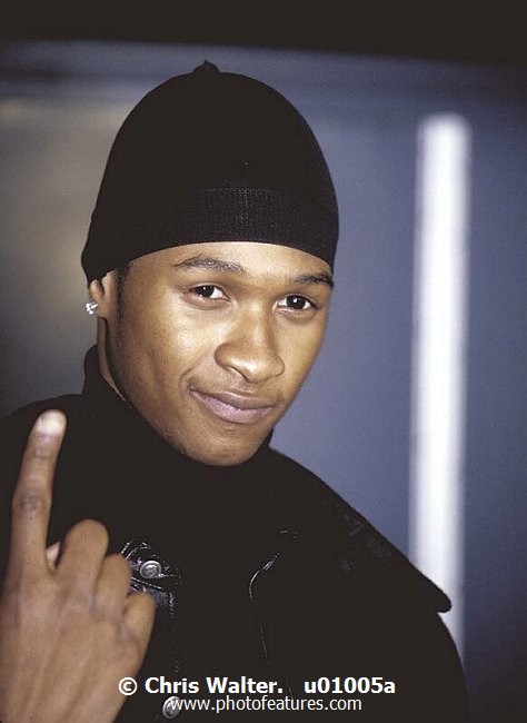 Photo of Usher for media use , reference; u01005a,www.photofeatures.com