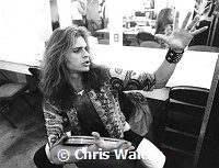Van Halen 1978 David Lee Roth<br>© Chris Walter<br>