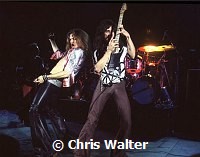 Van Halen 1978 Dave Lee Roth and Eddie Van Halen<br>© Chris Walter<br>