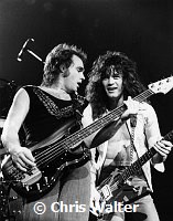Van Halen 1978 Michael Anthony and Eddie Van Halen