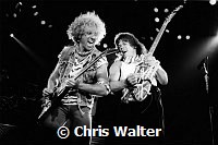 Van Halen 1986 Sammy Hagar and Eddie Van Halen