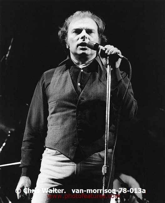 Photo of Van Morrison for media use , reference; van-morrison-78-013a,www.photofeatures.com