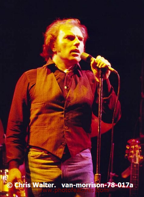 Photo of Van Morrison for media use , reference; van-morrison-78-017a,www.photofeatures.com