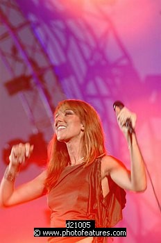 Photo of Celine Dion at 102.7 KIIS-FM's 2002 Wango Tango , reference; d21005