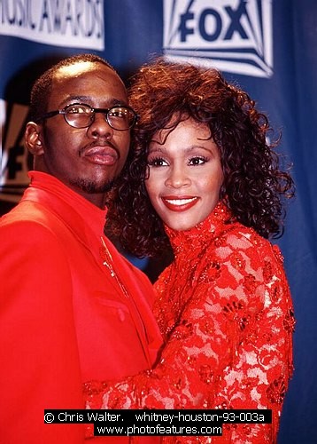 Photo of Whitney Houston Photo of Whitney Houston by Chris Walter , reference; whitney-houston-93-003a,www.photofeatures.com