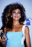 Photo of Whitney Houston 1986 Grammy Awards