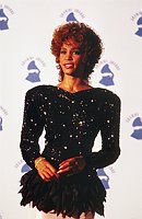 Photo of Whitney Houston 1987 Grammy Awards