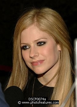 Photo of Avril Lavigne arriving for pre-awards dinner for 2004 World Music Awards in Las Vegas 14th September 2004. Photo by Chris Walter/Photofeatures , reference; DSCF0074a