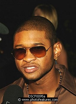 Photo of Usher arriving for pre-awards dinner for 2004 World Music Awards in Las Vegas 14th September 2004. Photo by Chris Walter/Photofeatures , reference; DSCF0095a