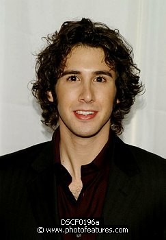 Photo of Josh Groban at the 2004 World Music Awards at Thomas & Mack Arena in Las Vegas 15th September 2004. Photo by Chris Walter/Photofeatures , reference; DSCF0196a
