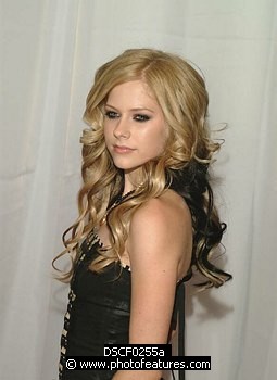 Photo of Avril Lavigne at the 2004 World Music Awards at Thomas & Mack Arena in Las Vegas 15th September 2004. Photo by Chris Walter/Photofeatures , reference; DSCF0255a