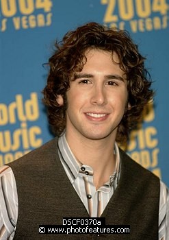 Photo of Josh Groban at the 2004 World Music Awards at Thomas & Mack Arena in Las Vegas 15th September 2004. Photo by Chris Walter/Photofeatures , reference; DSCF0370a