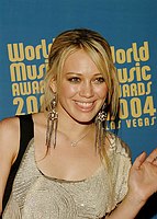 Photo of Hilary Duff arriving for pre-awards dinner for 2004 World Music Awards in Las Vegas 14th September 2004. Photo by Chris Walter/Photofeatures