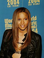 Photo of Ciara arriving for pre-awards dinner for 2004 World Music Awards in Las Vegas 14th September 2004. Photo by Chris Walter/Photofeatures