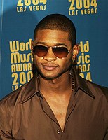 Photo of Usher arriving for pre-awards dinner for 2004 World Music Awards in Las Vegas 14th September 2004. Photo by Chris Walter/Photofeatures