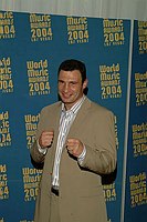 Photo of Vitali Klitschko WBO Heavy Boxing Champion<br>at the 2004 World Music Awards at Thomas & Mack Arena in Las Vegas 15th September 2004. Photo by Chris Walter/Photofeatures