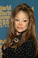 Photo of LaToya Jackson at the 2004 World Music Awards at Thomas & Mack Arena in Las Vegas 15th September 2004. Photo by Chris Walter/Photofeatures