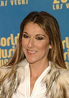 Photo of Celine Dion at the 2004 World Music Awards at Thomas & Mack Arena in Las Vegas 15th September 2004. Photo by Chris Walter/Photofeatures