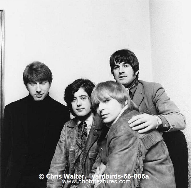 Photo of Yardbirds for media use , reference; yardbirds-66-006a,www.photofeatures.com