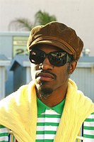 Photo of Outkast Andre 3000 on BET's 106 & Park Live in Hollywood