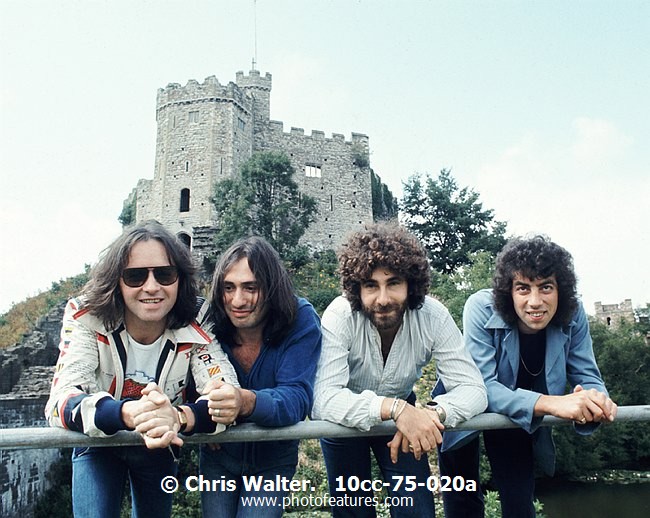 Photo of 10cc for media use , reference; 10cc-75-020a,www.photofeatures.com