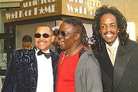 Photo of EARTH WIND & FIRE at 2nd Annual BET(Black Entertainment Television) Awards at Kodak Theater in Hollywood