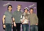 Photo of Trapt at 2003 Billboard Awards in Las Vegas