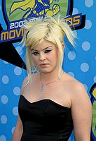 Photo of Kelly Osbourne<br>at the 2003 Movie Awards at Shrine Auditorium in Los Angeles 5/31/03. 