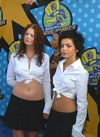 Photo of TATU (t.a.t.u.)<br>at the 2003 Movie Awards at Shrine Auditorium in Los Angeles 5/31/03. 